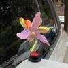 Cute Bamboo Dragonfly Pinwheel Ornament for Car or Motorcycle Interior
