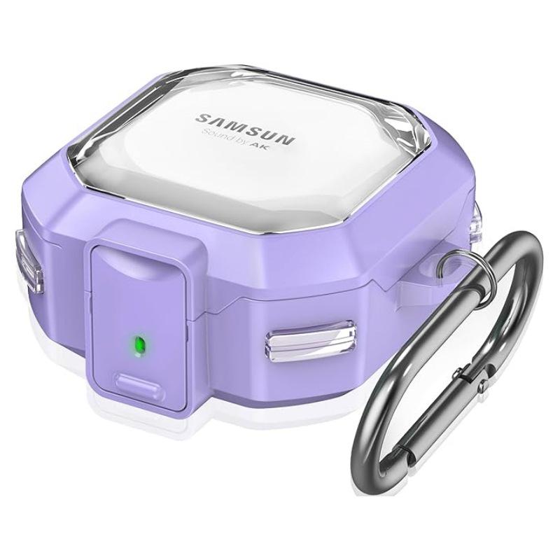 Samsung BudsCore Buds2 Pro Transparent Carbon Fiber Protective Case