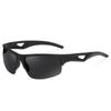 Polarized Sports Half-frame Cycling Sunglasses for Men Women UV Protection Lightweight Outdoor Riding Glasses