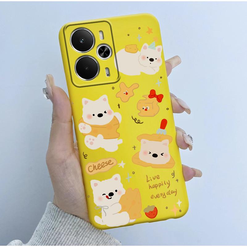 For Realme 14 5G Case RMX5075 Hot Cute Cartoon Panda Cover Soft Silicone Phone Case For Realme 14T Realme14 T 5G Back Cover Bags