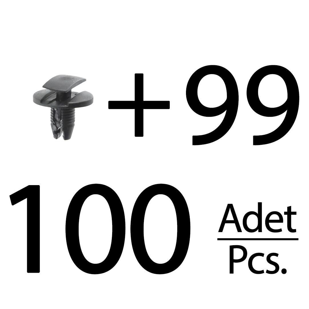 

Hood Clips for Peugeot, Citroen - 100 Pieces