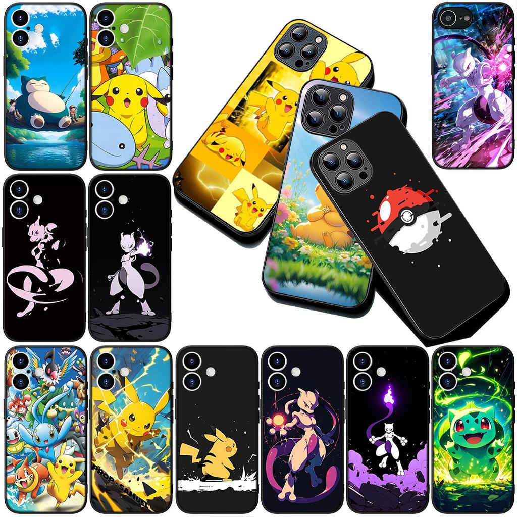 Cover for Xiaomi Redmi Note 13 14 Pro Plus ProPlus 14C 13C Pro+ 5G Casing Phone Case Mewtwo P-Pokemons Mew Two P-Pikachus