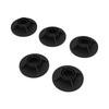 5PCS P61010 Support Legs for Round Square Steel Above Ground Pool Plastic Frame Leg End Cap Spare Foot Replacement