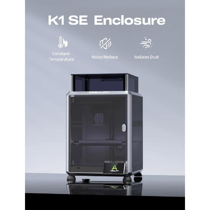 Original Creality K2 SE/K1 SE Gehäuse Geräuschreduzierung Konstante Temperatur Gehäuse Isoliert Staub 3D-Drucker Zubehör