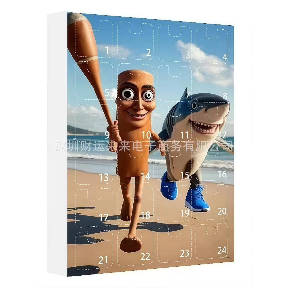 

2025 Italian Brainrot Advent Calendar Tung Tung Tung Sahur Tralalelo Tralala Countdown Advent Calendar Christmas Gift 24 Days OTHER