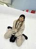 Waterproof Ski Suit Set: Men's & Women's Couple Style, Windproof, Warm, Plus Size.