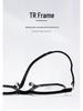 Ultralight TR90 Women's Fashion Polygon Eyeglass Frame with No-Feel Nose Pads, Prescription-Compatible, Large Face Fit