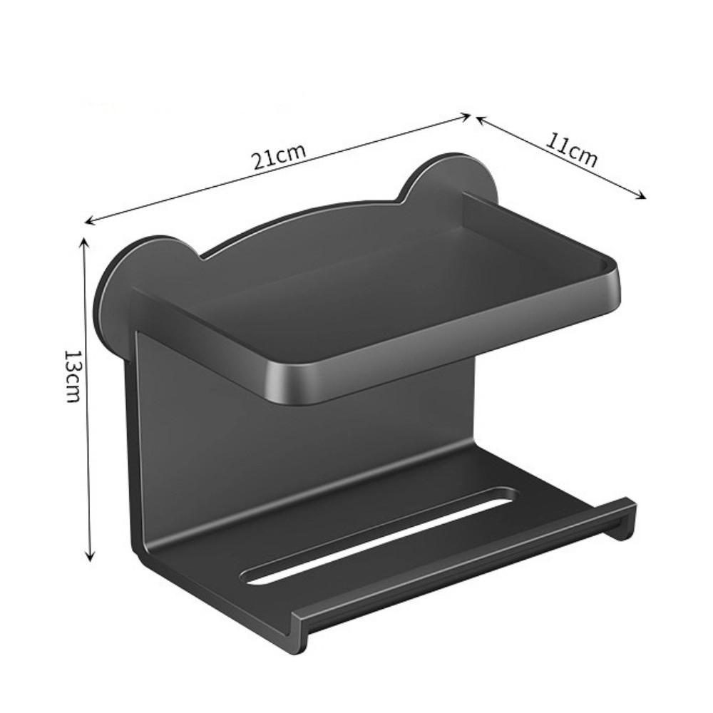 Bear Shape Toilet Paper Holder Stand Wall-Mounted Bathroom Storage Rack  Bathroom