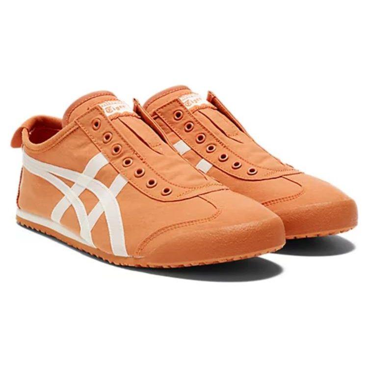 ONITSUKA TIGER Mexico 66 Slip-On Rust Orange Unisex Sneakers Cream 1183B603-802