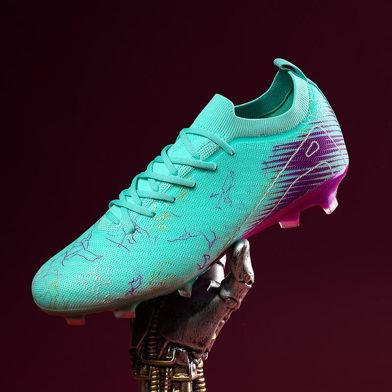 New Football Shoes Boys and Girls Teenagers AG Spikes Adult Lawn Training Shoes Sports Shoes