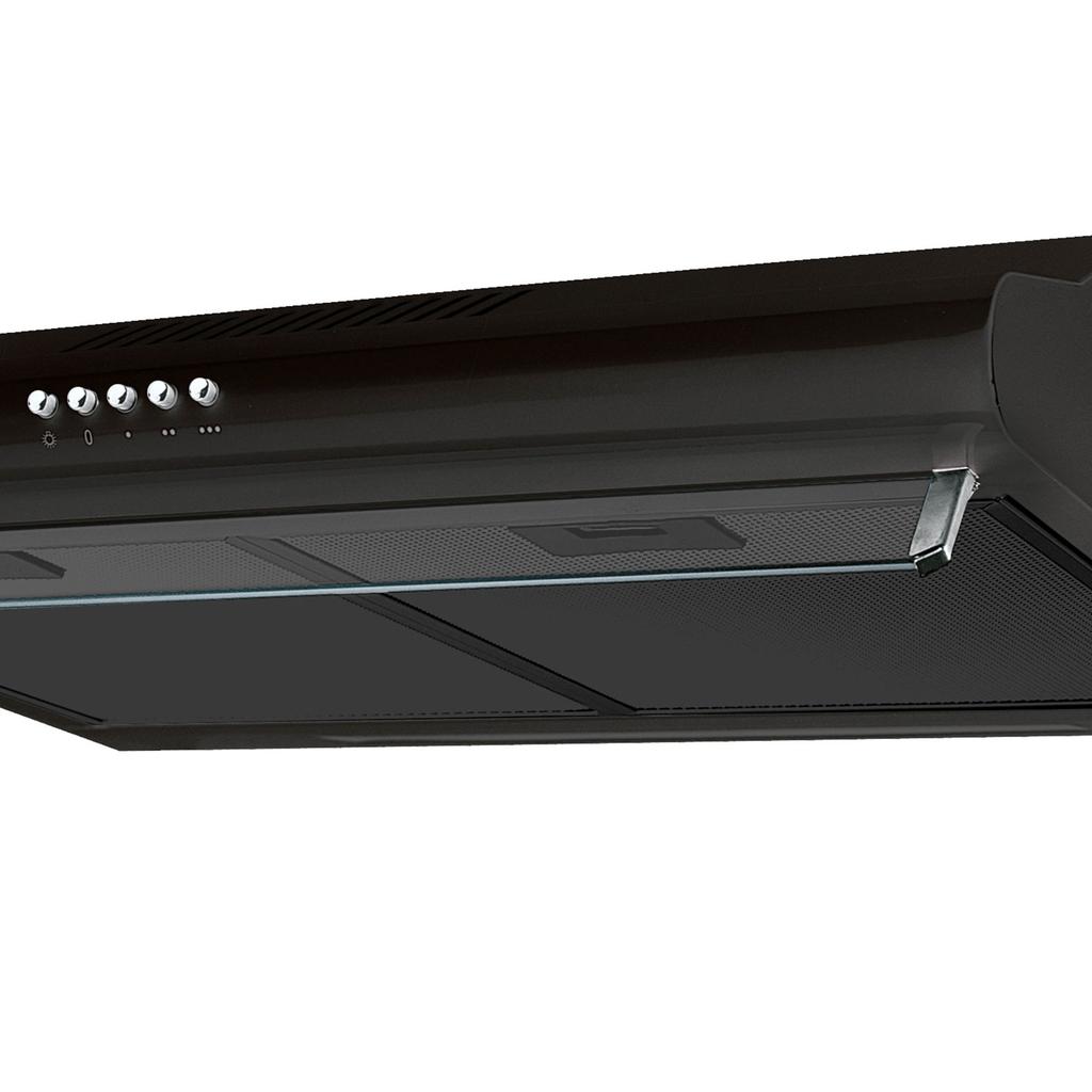Under-Cabinet Kitchen Hood - 60 Cm Absorber Berdsen Be-10-A Black