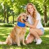 Pet Cooling Neck Wrap for Dogs and Cats Breathable Mesh Fabric Adjustable Fastening Lightweight Summer Cooling Scarf for Pets