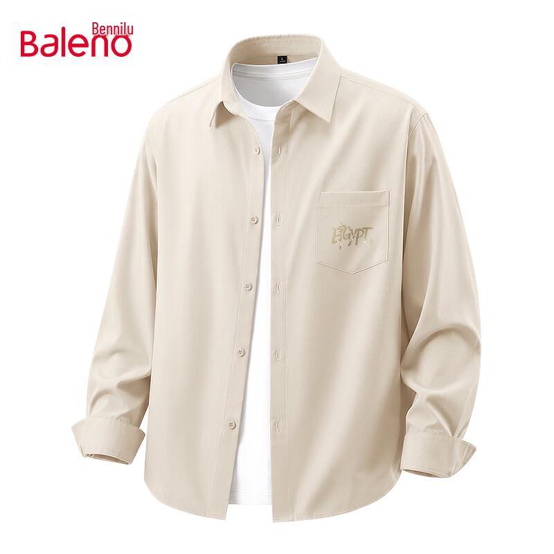 Baleno Men's Long-Sleeve Lapel Shirt