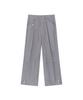 THE COLDEST MOMENT Tcm Hem Two Button Pants (Charcoal)