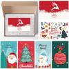Decor Package Insert Message Note Cards Greeting Postcard Happy New Year Merry Christmas Card