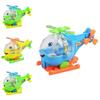 Childrens Light Up Flying Airplane Pull String Toy With Rotating Led For Education And Play