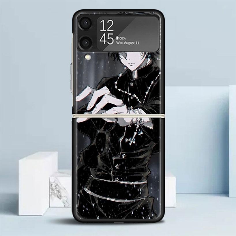 

Huner X-Hunters Chrollo Shizuku Phone Case For Samsung Galaxy Z Flip7 Flip6 5G Flip5 Flip4 Flip3 ZFlip 7 6 3 4 5 Shockproof Back Samsung Z Flip 4