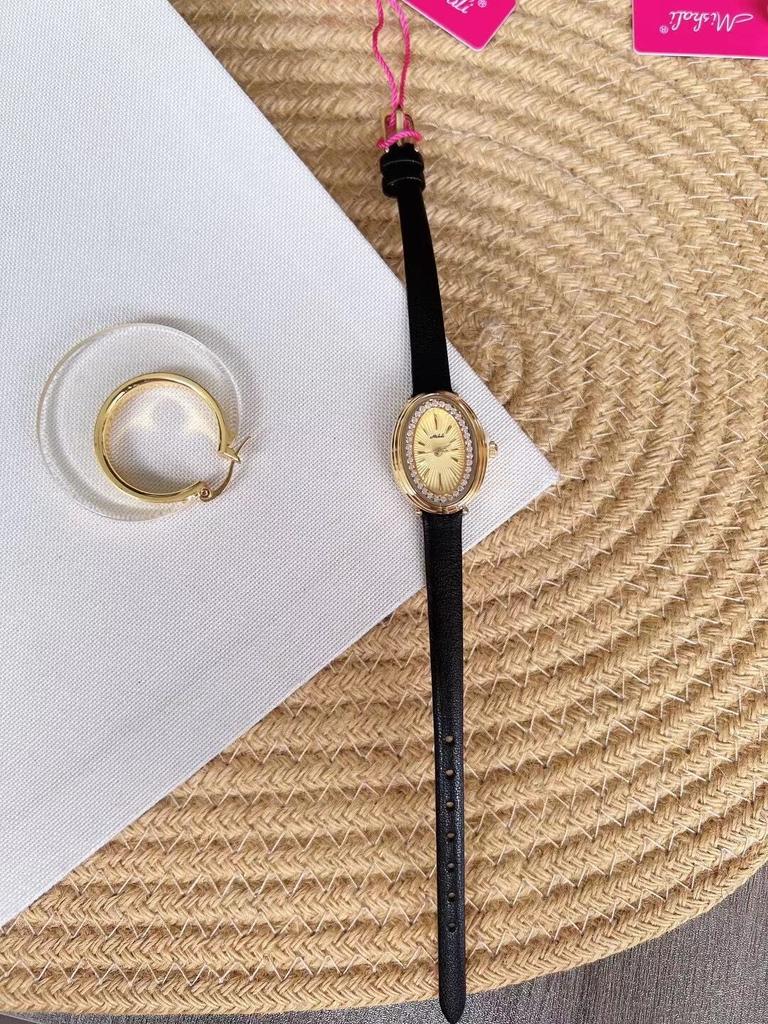 Small Watch Ladies Oval Women'S Watch Belt