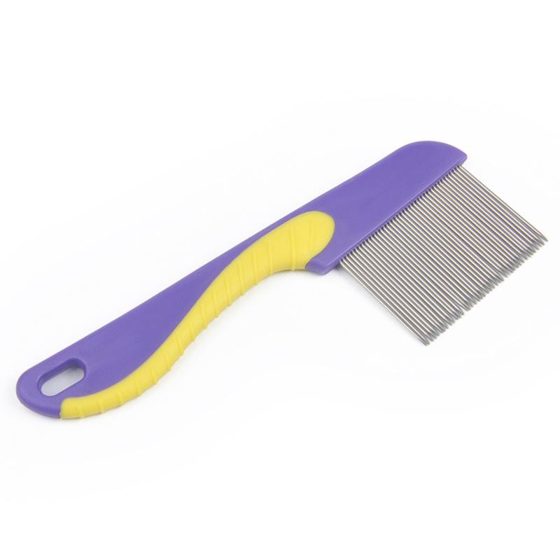 Long-toothed Seahorse Flea Comb Dog Massage Hair Comb Cat Dog Pet Comb Flea Comb