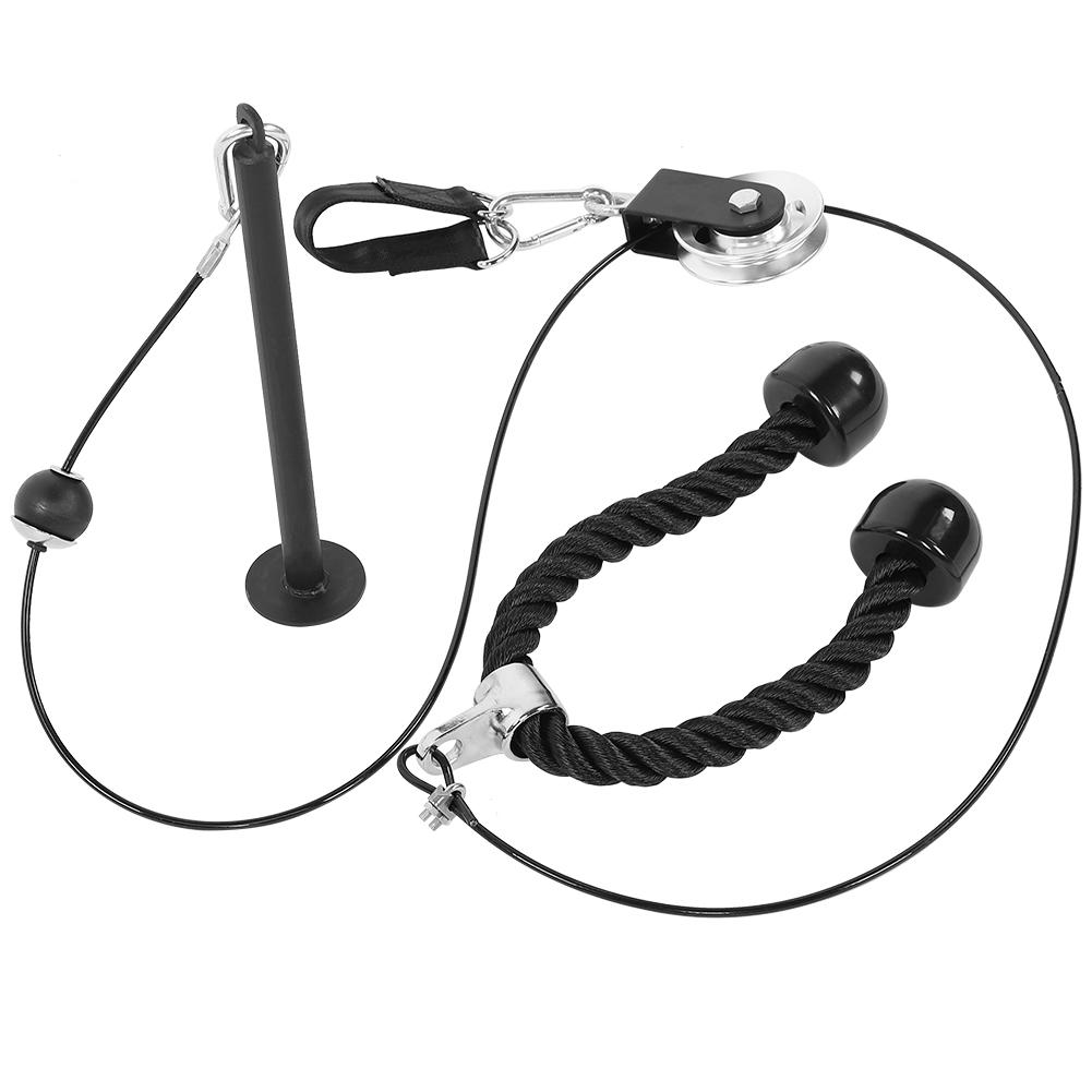DIY Home Gym Fitness Equipment Strength Training Kit Lift Pulley System with Loading Pin
