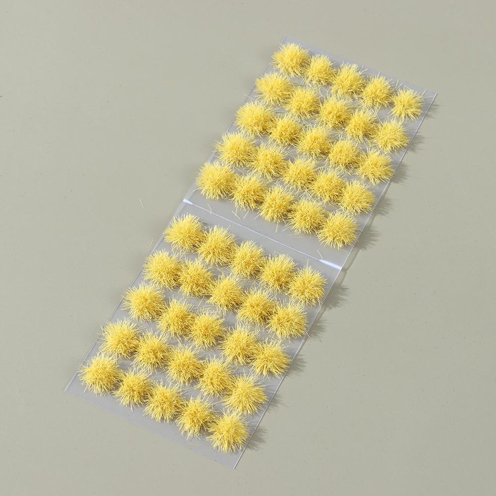 Micro Landscape Artificial Grass Tufts Miniature Grass Bushes Plant Cluster Simulation Model