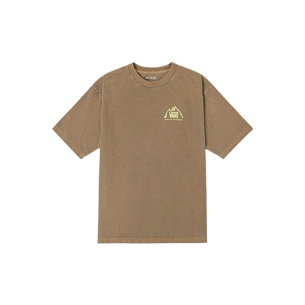 Vans SS25 Casual Fashion Comfortable Short Sleeve T-Shirt Unisex Tops Brown VN000JQP0E0