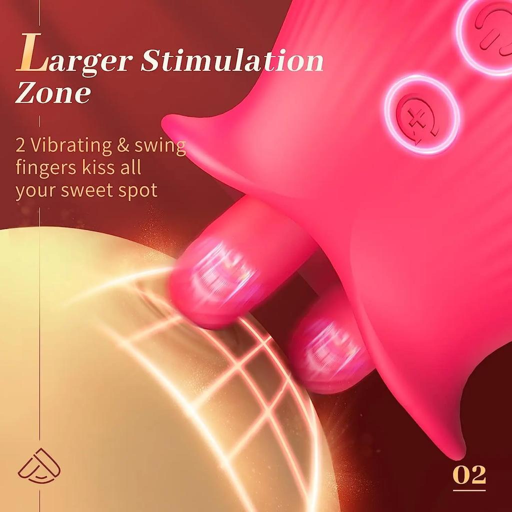 Powerful Vibrator Toy for Women Licking Sucking Vacuum Stimulator Oral Nipple Clit Sucker Sex Toys Goods for Female Adults