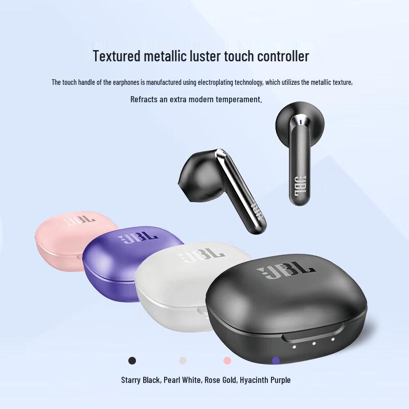 JBL T280TWS X2 True Wireless Half-In-Ear Bluetooth Earbuds
