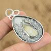 Womens Day Deal 925 Sterling Silver Geode Agate Druzy Stone New Pendant Jewelry