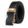 Men'S Belt Leather Automatic Buckle Business Middle-Aged And Young Cowhide Belt Men'S Casual Trendy Belt