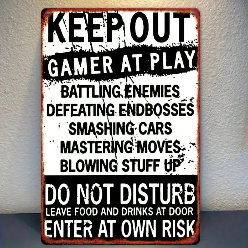 

Vintage Metal Wall Art Tin Sign for Kitchen Decor Home Bar Cafe 20x30cm