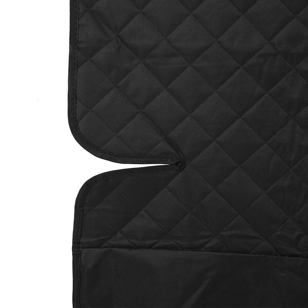Black 600D Oxford Cloth Waterproof Dirt Proof Car Pet Pad Dog Cover Mat Cushion(Black 133x204CM)