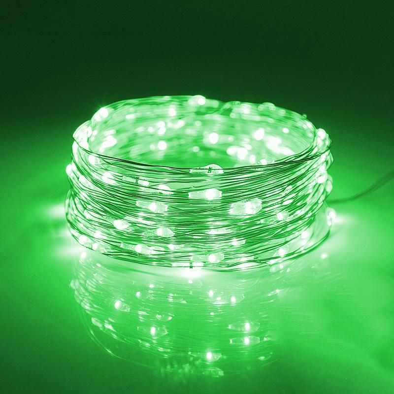 Starry LED Copper Wire String Lights, Colorful & Waterproof with 520 Small Bulbs