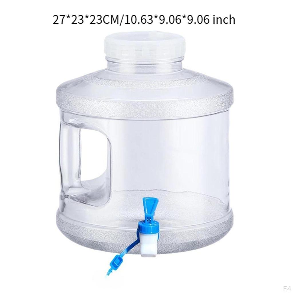 Camping-Wasserbehälter, Wasserspeicherkanister mit Hahn, Wassertank Notfall