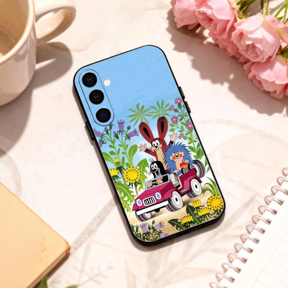 

S-Sweet Cartoon T-The L-Little Mole phone Case For Samsung Galaxy A73,A72,A71,A70,A53,A52,A51,Others Soft Black Shell Samsung a22 5g