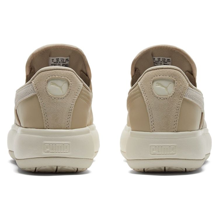 Puma Adidași Casual Suede Mayu Slip-On Femei Adidași Alb Murdar 383827-02