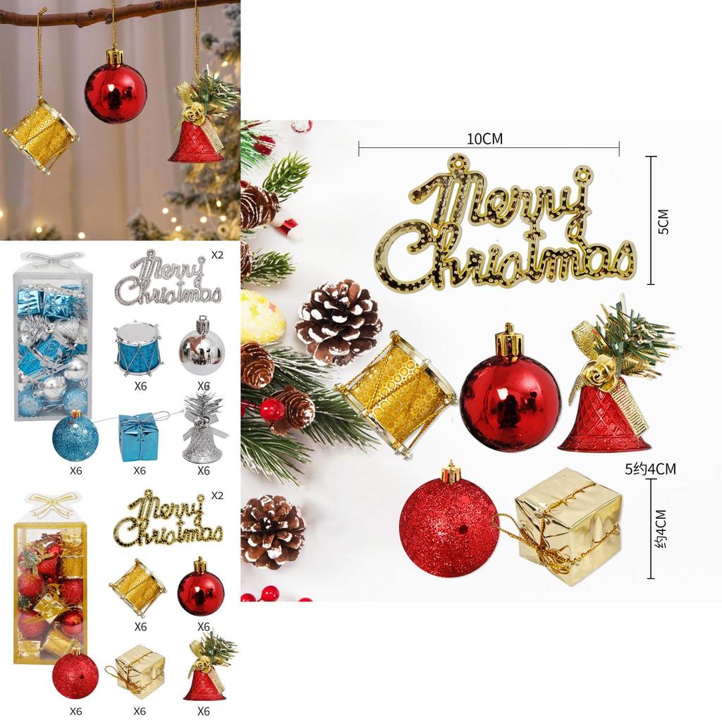 Festliches rotes Schaumstoff-Weihnachtsornament Feiertags-Partydeko Für freudige Feiern