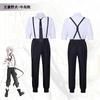 Anime Bungo Stray Dogs Atsushi Nakajima Costume Cosplay Sweatshirt Shirt Strap Pants Uniform Halloween Costume For Woman
