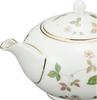 [Wedgwood Official Wedding Gift Wrapping] Wild Strawberry Teapot, Small, 600ml, Wedding Tableware, Gift for the Bride and Groom, aB50105506980,