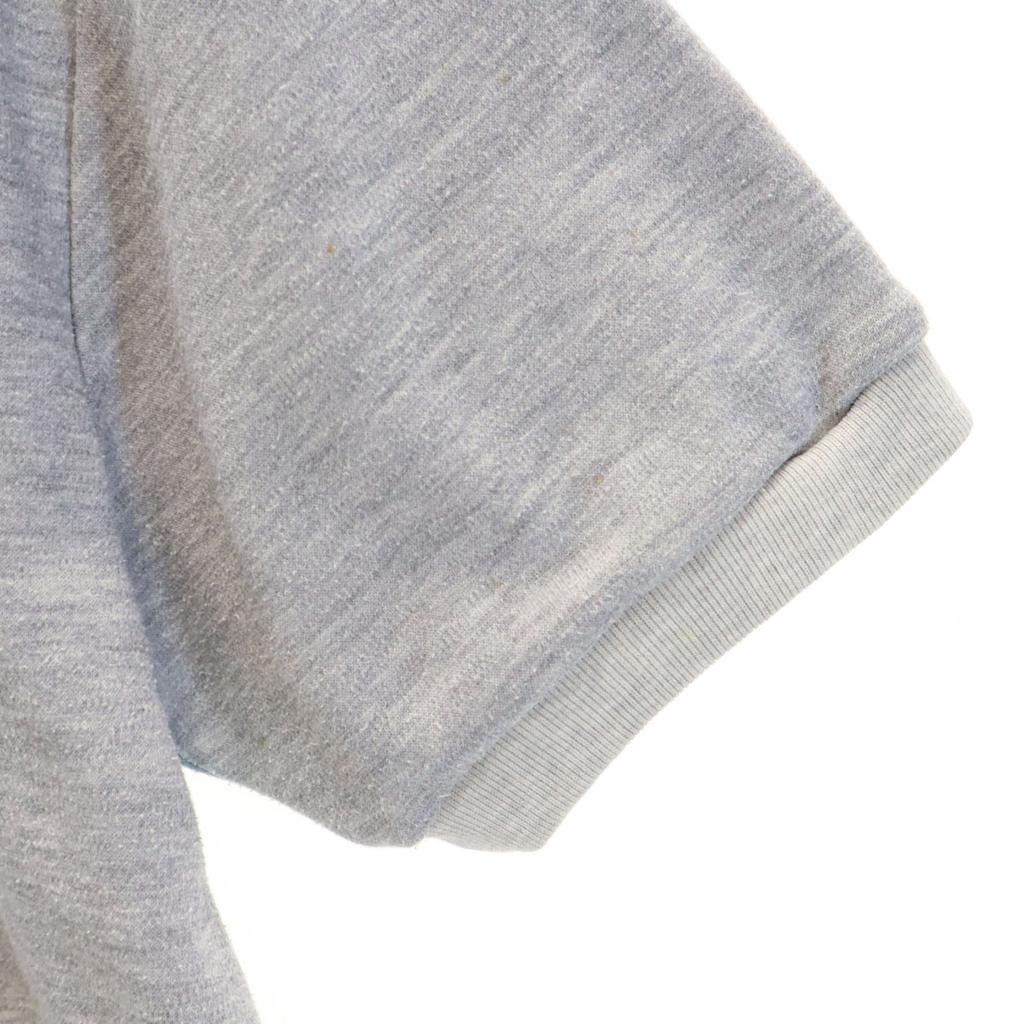 CLUB adidas 70s 80s vintage Border Pattern Short sleeve sweat S Descente Men's Used