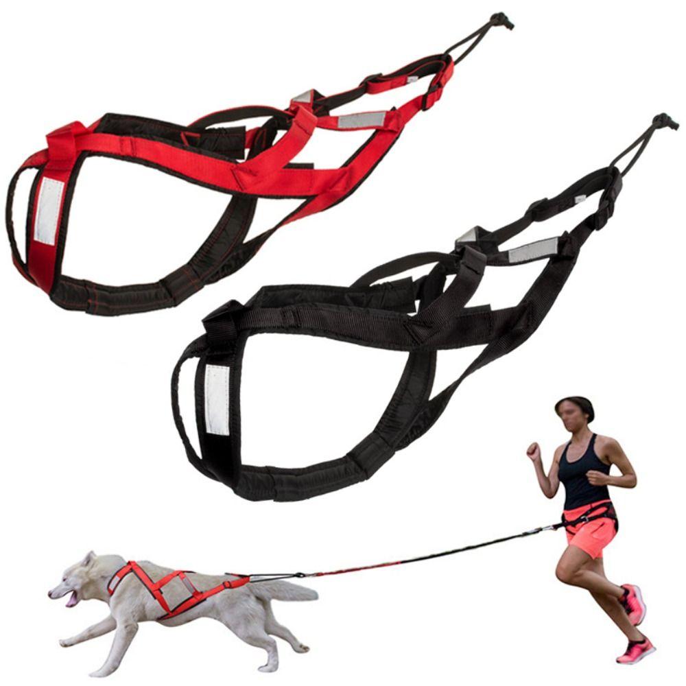 Pulling Sledding Dog Sled Harness Reflective Pet Back Chest Strap Dog Harness Large Dogs