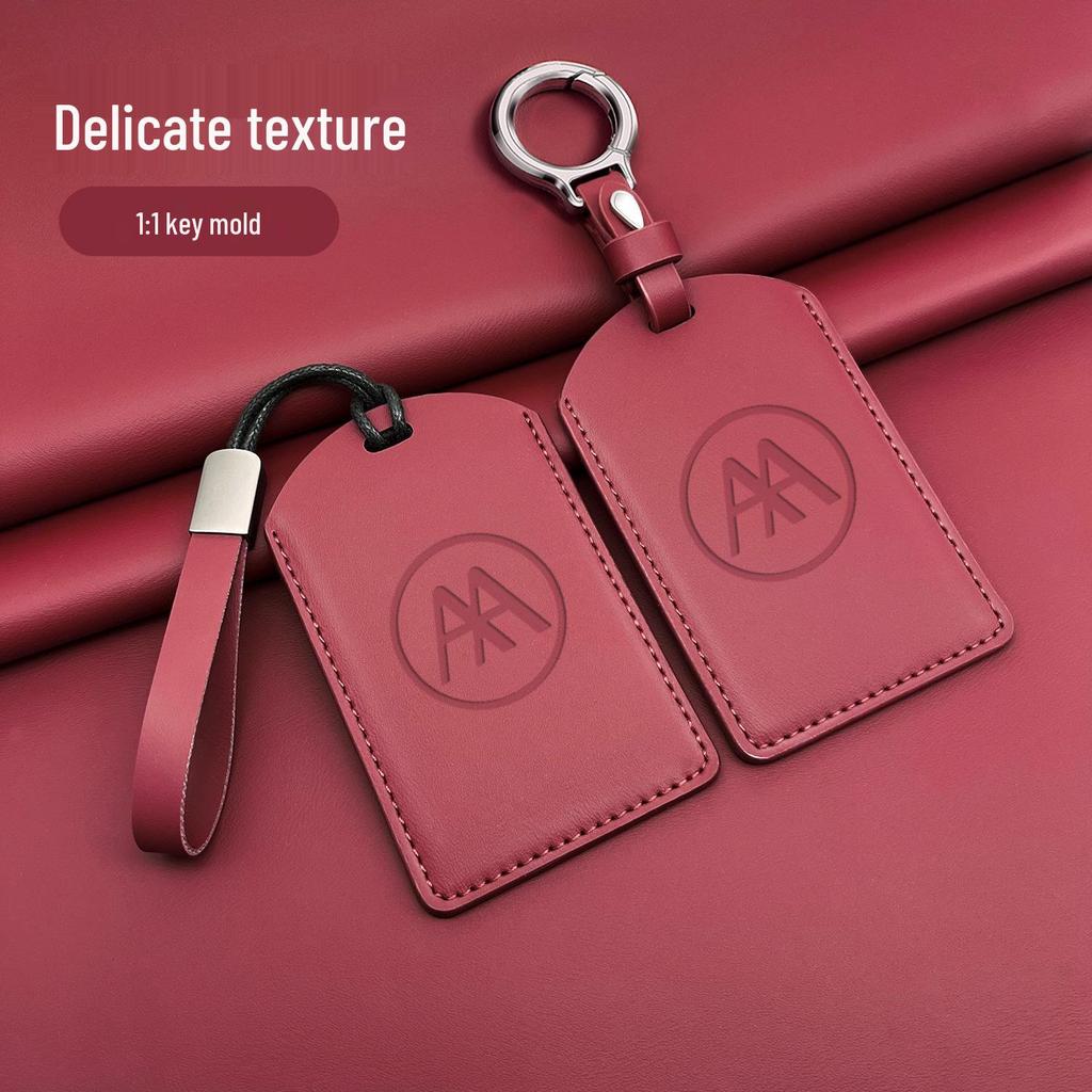 Aima Electric Vehicle NFC Card Holder Case - Universal Protective Keychain for Men & Women