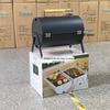 Dubbelsidig rökfri kolgrill: Utomhus & Multifunktionell för Hembakgrillning