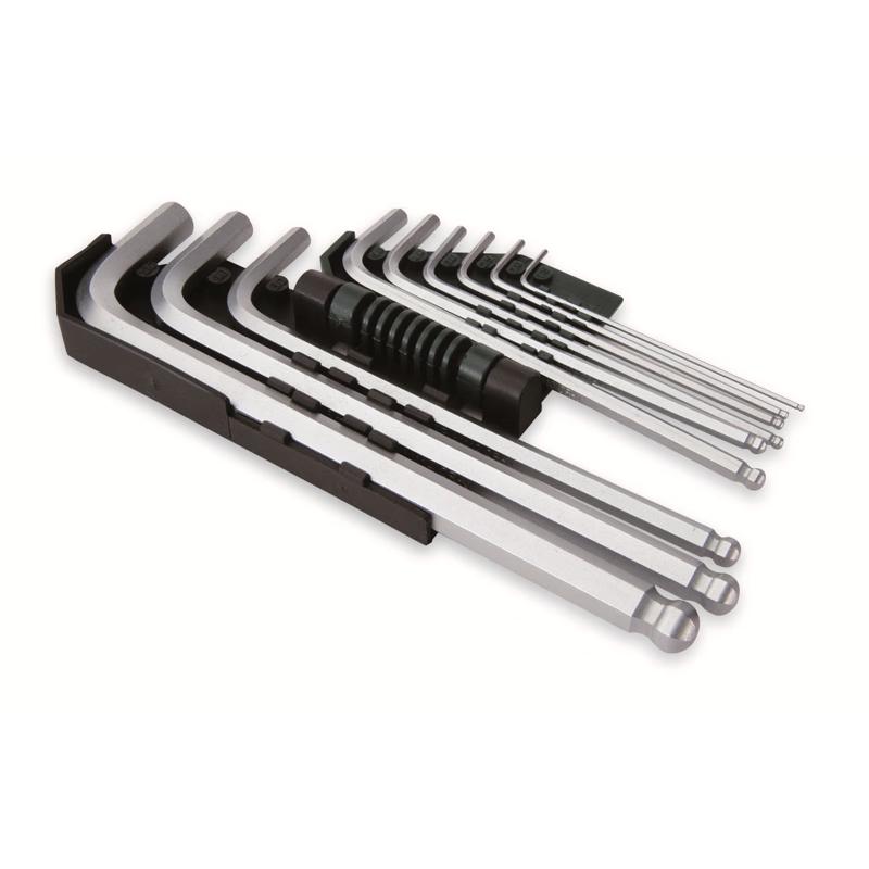 SATA 9105 9-Piece Metric Ball-End Hex Key Set