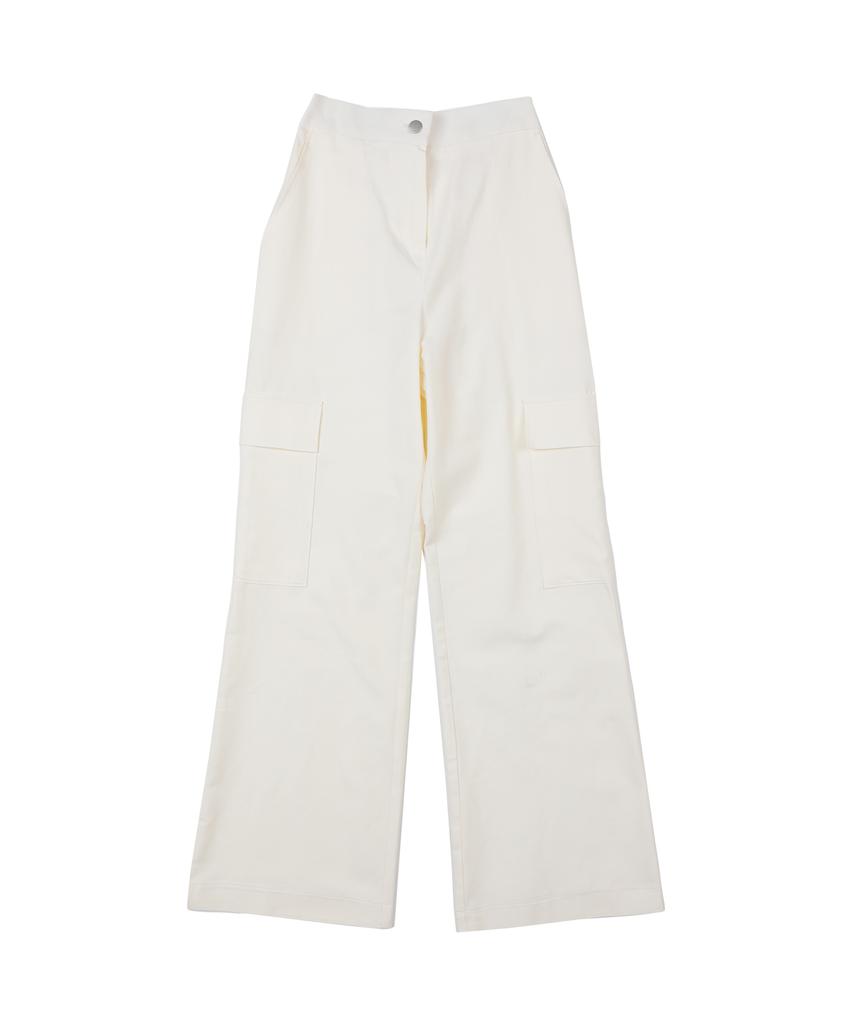 WHEN YOU MOVE Cargo Semi-Bootcut Pants (2 Colors)