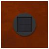 Solar LED Path Light 2 Pcs Rusty Weatherproof Steel