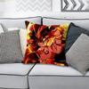 RRun Kingdom Burning Spice CCookie Pillow Cases for Bedroom Living Room Sofa Home Decor Polyester Cushion Cover with Zipper