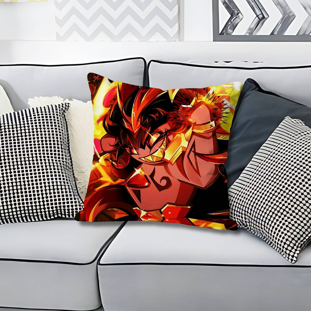 RRun Kingdom Burning Spice CCookie Pillow Cases for Bedroom Living Room Sofa Home Decor Polyester Cushion Cover with Zipper