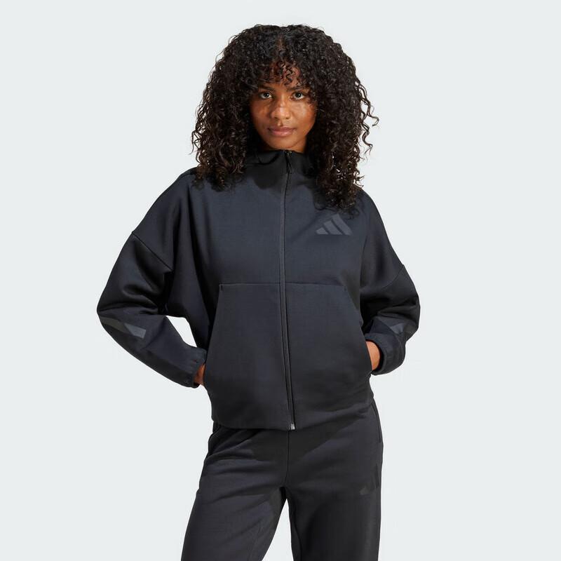 

Adidas Women s Z.N.E. Full-Zip Hooded Sport Jacket S