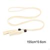 Knitted Waist Belt Waistband Retro Style, Rope Fashion Narrow Pendant, with Bead Accessories